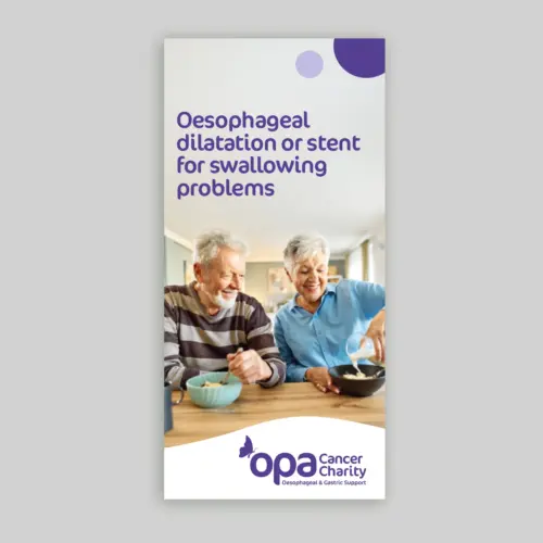 This information is about having an oesophageal dilatation or oesophageal stent procedure for swallowing problems.